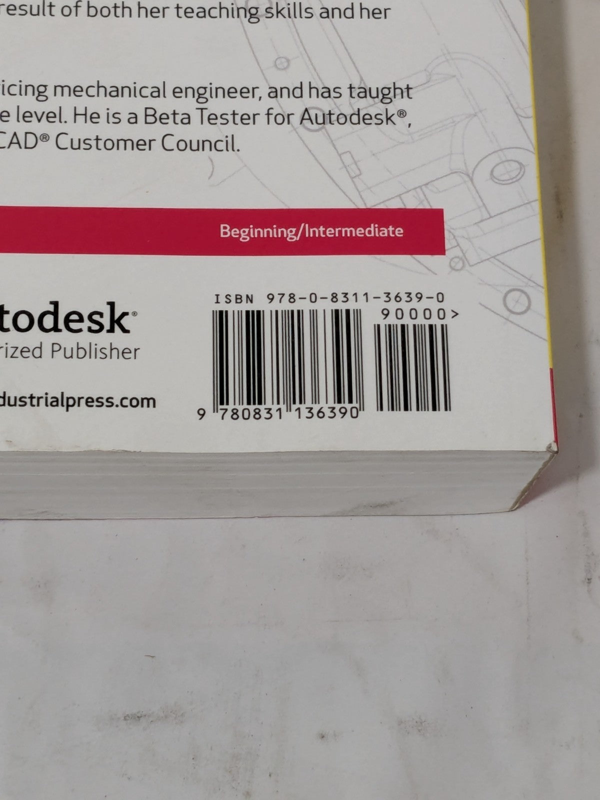 Industrial Press Beginning AutoCAD 2020 Exercise Workbook 9780831136390