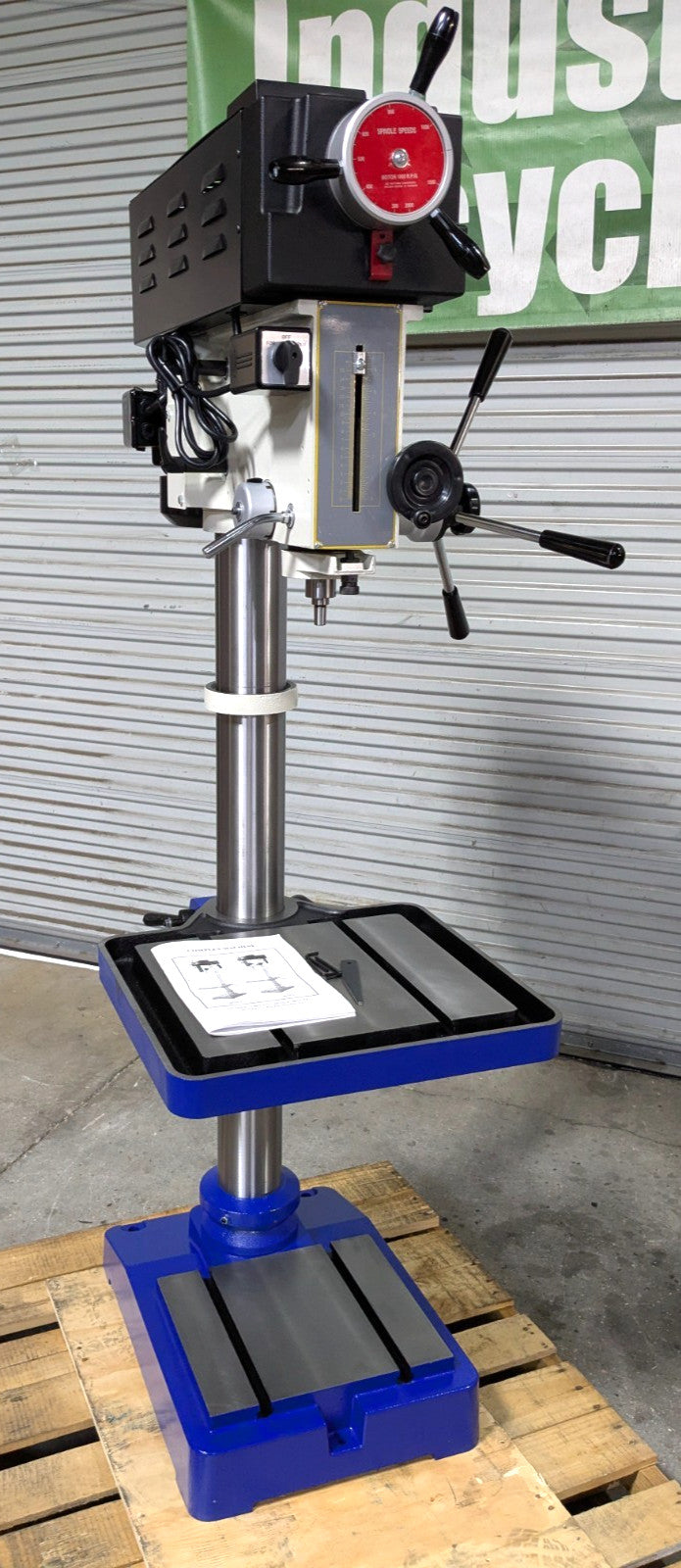 VECTRAX 20" Swing Drill Press 1.5 hp 220V RF-401VS/1 VTX  *Needs Repair*