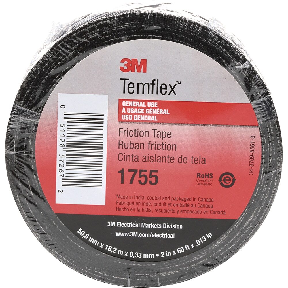 3M 10pk Glass Cloth Tape: 2" Wide, Cotton 7100016886