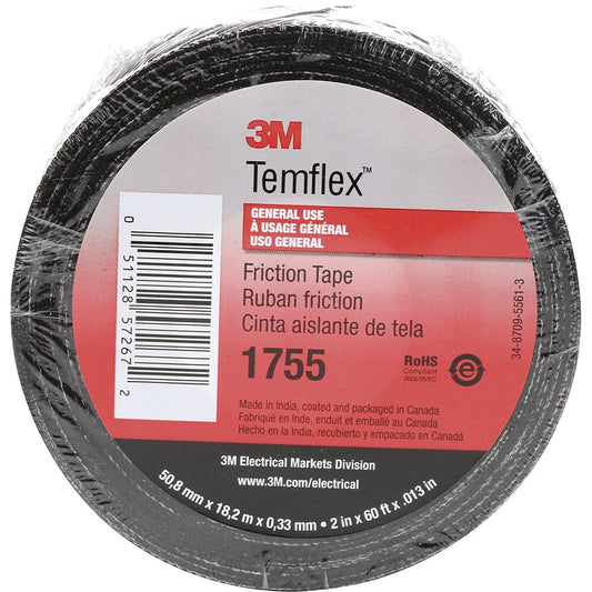 3M 10pk Glass Cloth Tape: 2" Wide, Cotton 7100016886