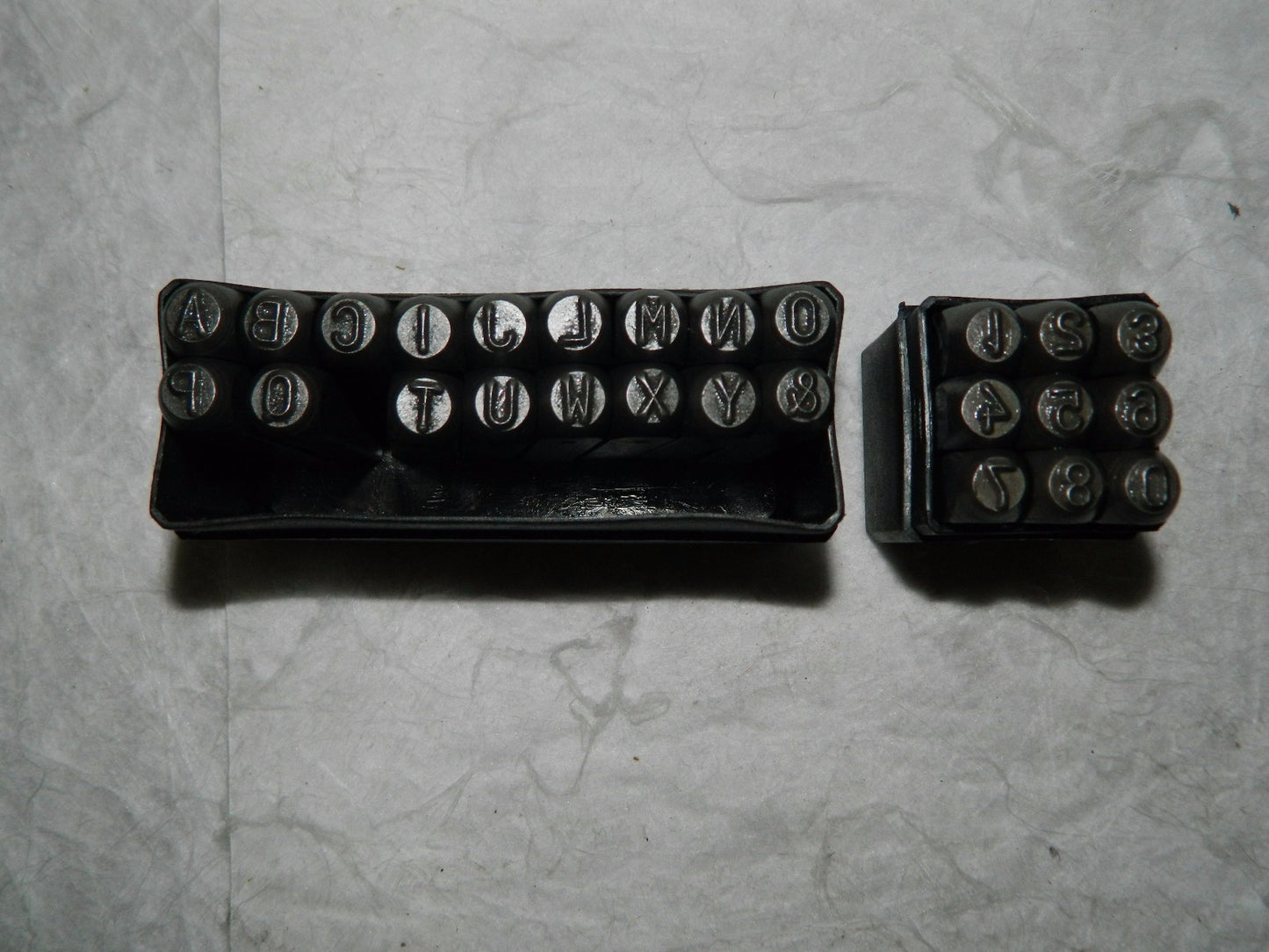 PRO Grade 1/4" Character Steel Stamp Set 00929489 INCOMPLETE