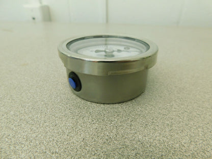 Ashcroft Analog Pressure Gauge 0-30 psi Range 2.5 Lower Mount Dry Dial 94577XLL