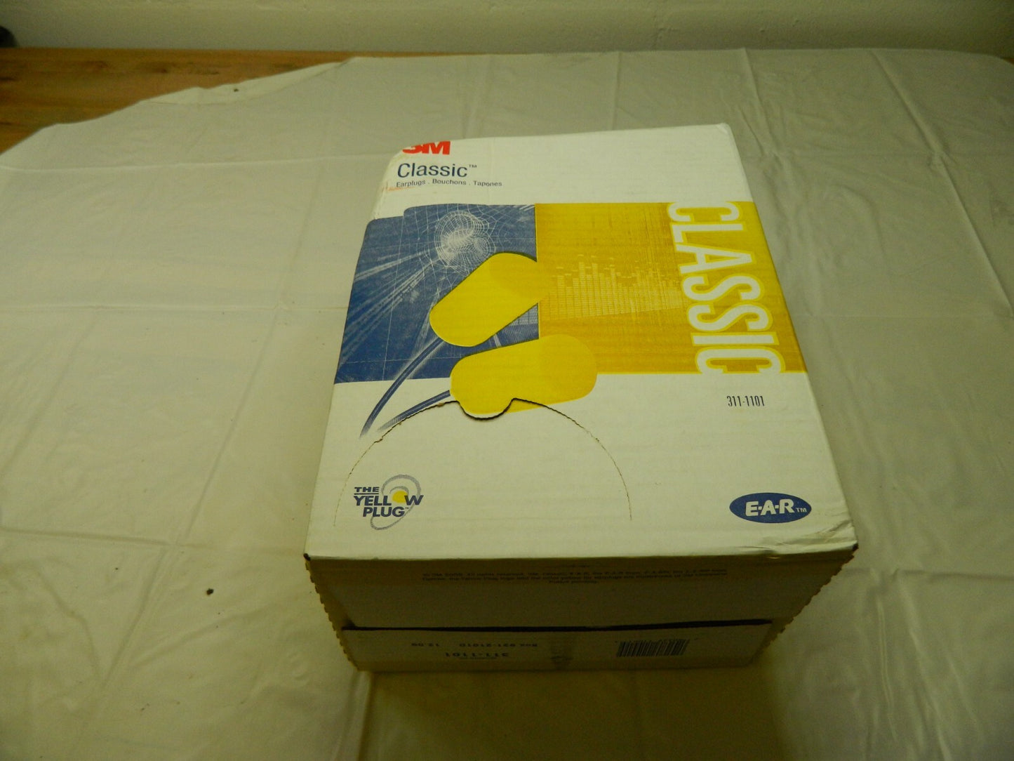 3M Earplugs: 29 dB, Foam, Barrel, Roll Down, Corded 1 06528079