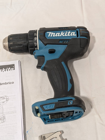 Makita Cordless Drill 18V 1/2" Chuck, 0 to 600 & 0 to 1,900 RPM XFD10Z TOOL ONLY