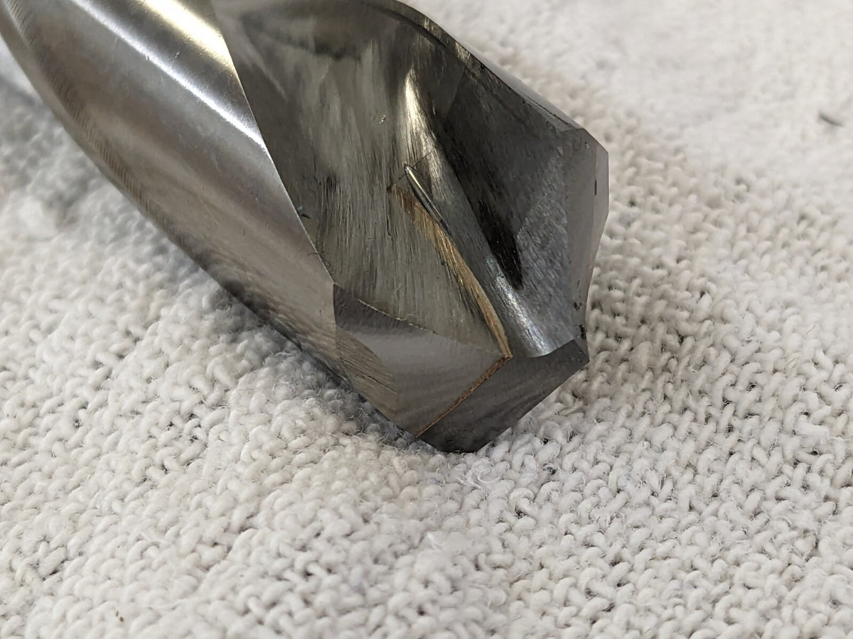 CJT Jobber Length Drill Bit: 43/64 Dia, 118 °, Carbide Tipped 12006719