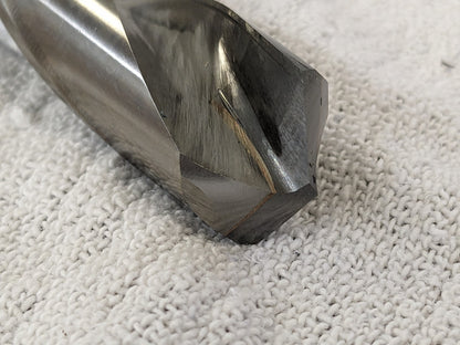 CJT Jobber Length Drill Bit: 43/64 Dia, 118 °, Carbide Tipped 12006719