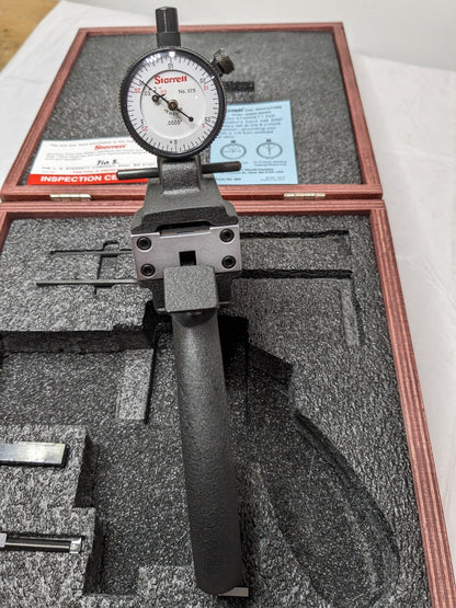 Starrett Dial Indicator Groove Gage .0005" 1175 PARTS/REPAIR