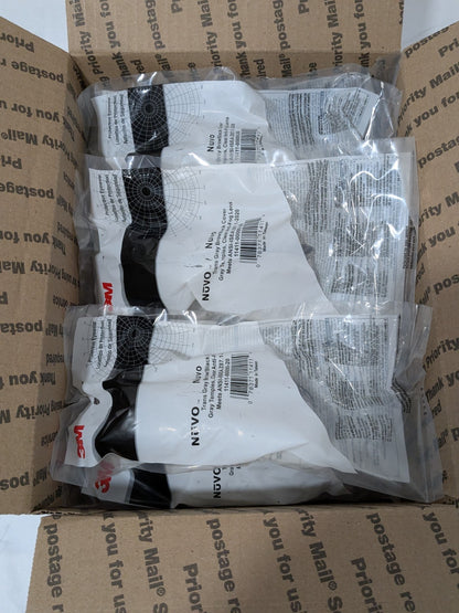 (15) 3M Nuvo Gray Safety Glasses W/Clear Anti-Fog/Anti-Scratch Lens 7000127497
