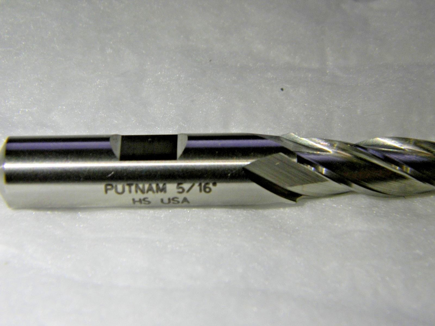 Putnam Tools 5/16" x 1" x 3/8" x 2-1/2" 4Fl HSS Ball Nose En