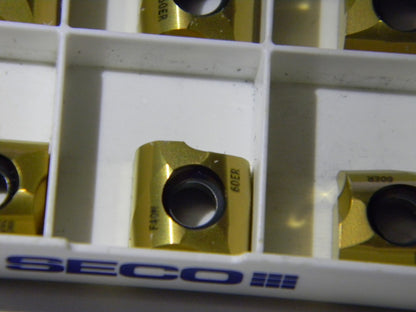 Seco SNHQ120760 M07 Grade F40M Carbide Milling Insert Qty 10 17146