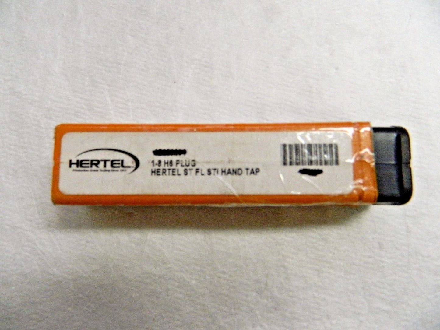 Hertel Hand STI Tap HSS Bright 1-8 UNC H6 4FL Plug Chamfer 07683204