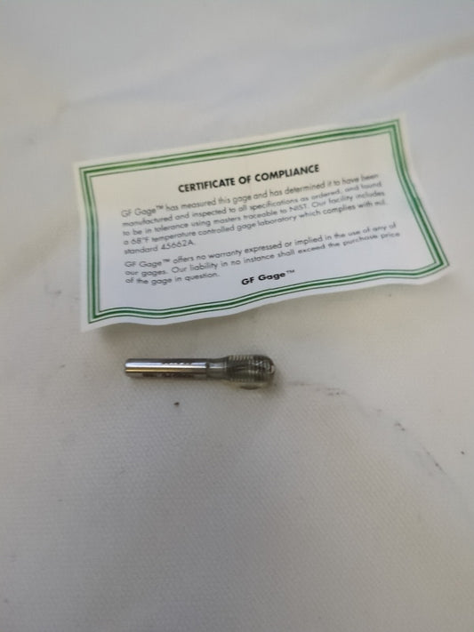 GF GAGE Truncated Taperlock Gage: #10-32 UNF, No Go S0190322ANK