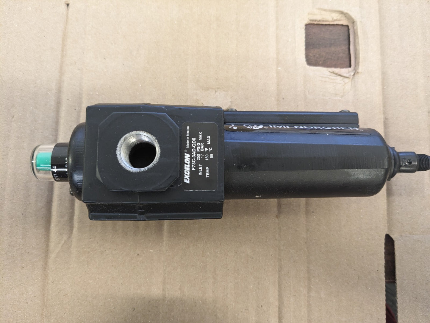 NORGREN FRL Combination Unit: 3/8 NPT B73G-3AK-QD1-RMG