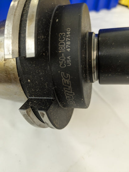 PARLEC Collet Chuck: 0.031 to 0.75" Capacity Taper Shank C50-18DC3