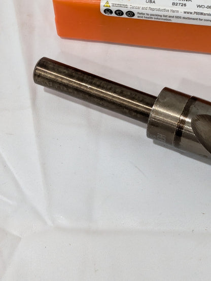 HERTEL Reduced Shank Drill Bit: 15/16'' Dia, 1/2'' Shank Dia