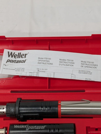 WELLER Self Igniting Butane Soldering Iron & Heat Tool PSI100K