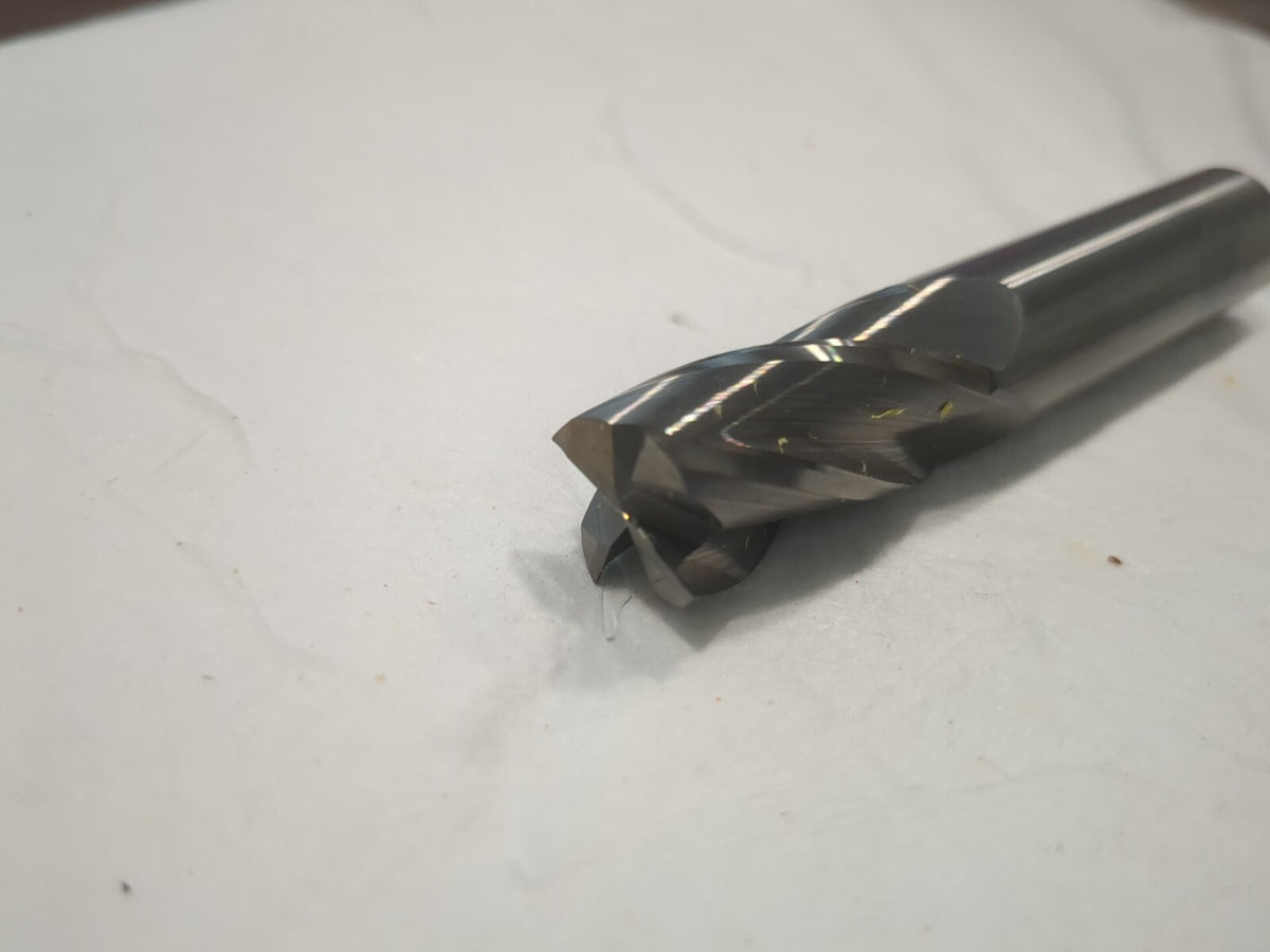 morse cutting carbide end mill 4fl 5/8" 57940