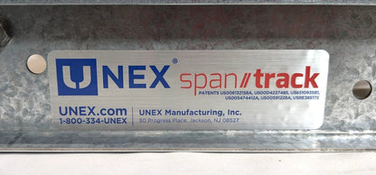 UNEX Span-Track High Profile Lane  -  12"W x 2"OC x 36"L  -  1.6"Wheel  SK-99W