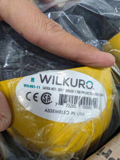 WILKURO General Purpose Overshoe: PVC, Sz Medium Qty 4 Pairs  WIL001-11-M