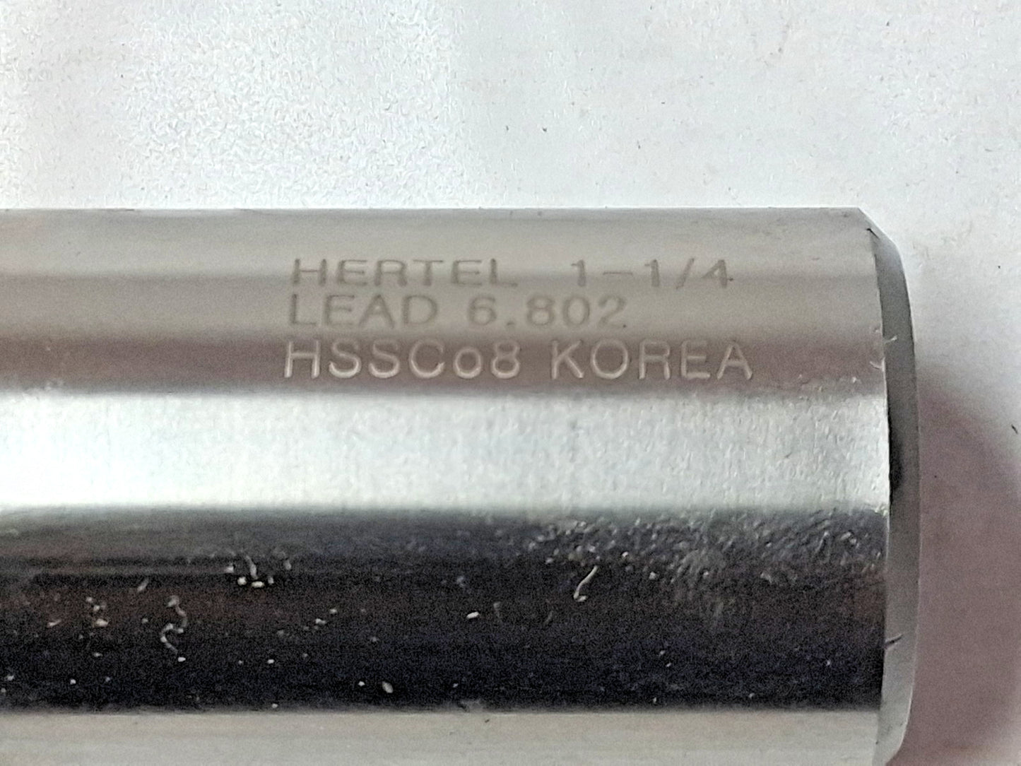 Hertel Cobalt Square End Mills 1-1/4" Dia 4" LOC 6FL 41115031