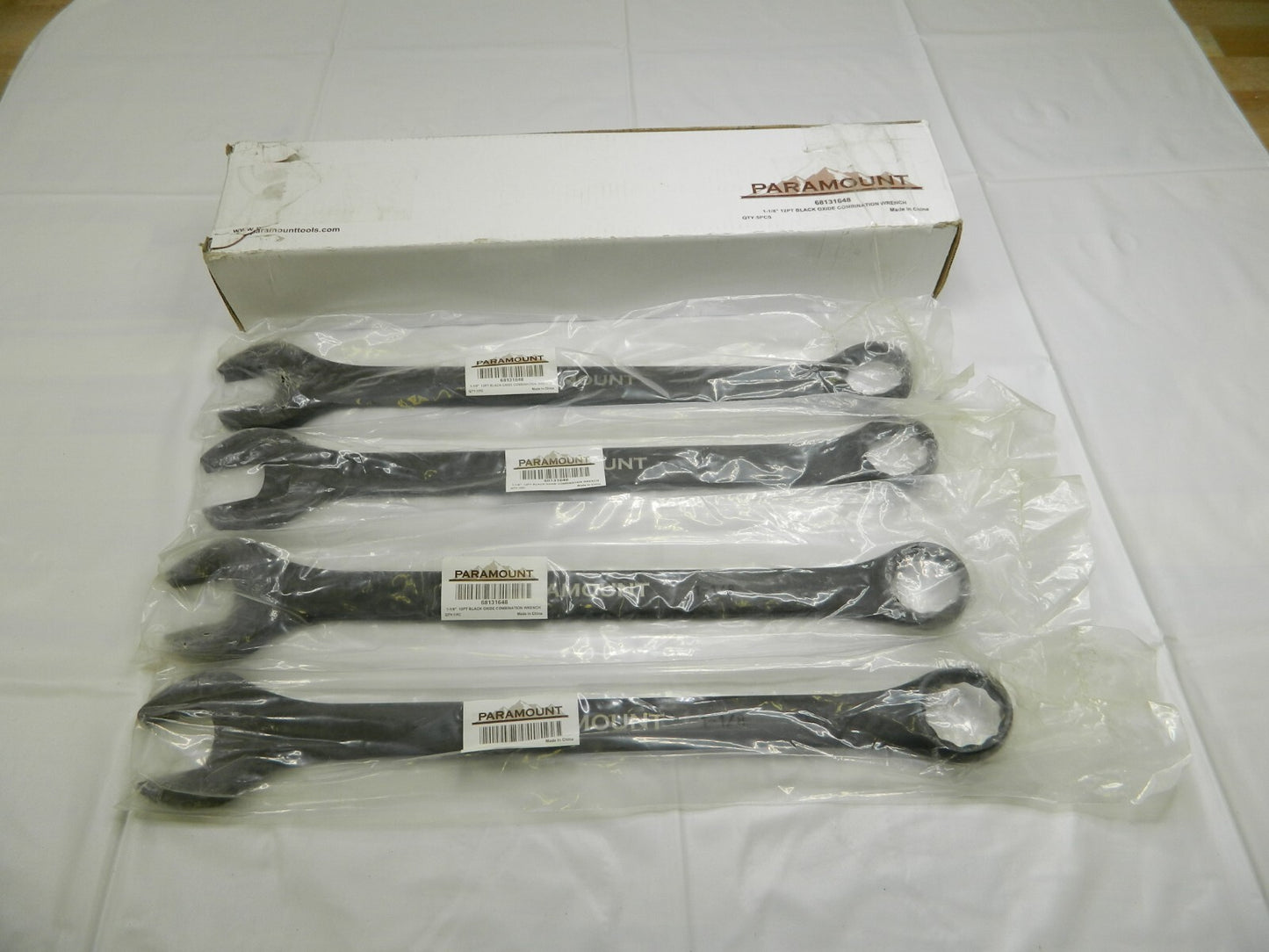 PARAMOUNT 1-1/8" 12 Point Offset Combination Wrench: 15-1/2'' OAL