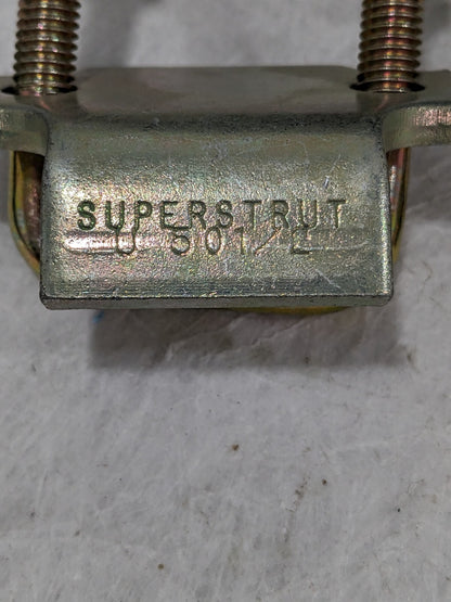 Thomas &amp; Betts Superstrut Galvanized U-Bolt Strut Beam Clamp Qty 3 U-501/2