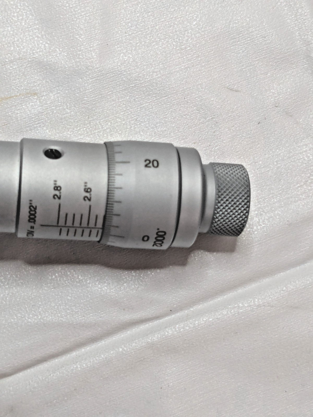 TESA Brown &amp; Sharpe Mechanical Inside Micrometer 2.400" to 2.800"