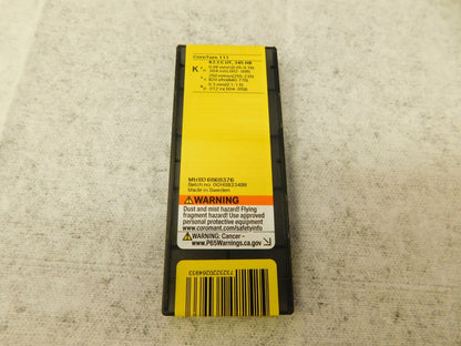SANDVIK Turning InsertTPMT1.81.51-KF 3225, Solid Carbide qty.10 6868376