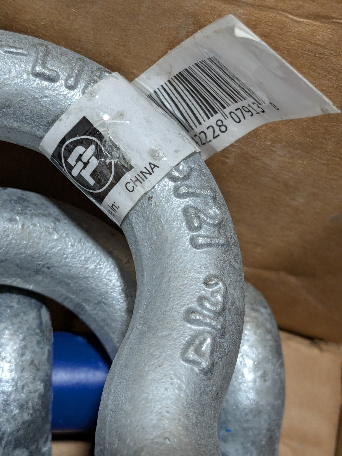 Anchor Shackle 3/4" Nominal Chain Size, 4.75 Ton Steel Qty 5 C81125