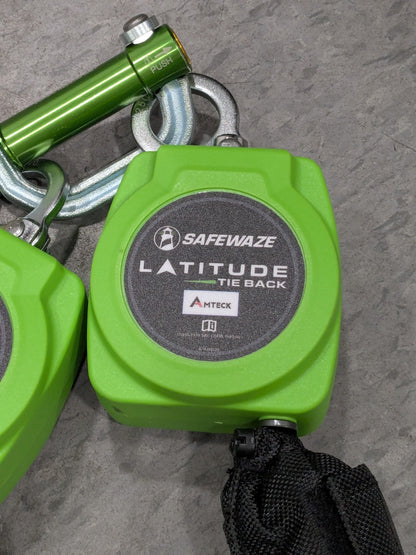 Safewaze Amteck Latitude Tie-Back 6' Dual Web SRL 9013 37" 024-5408