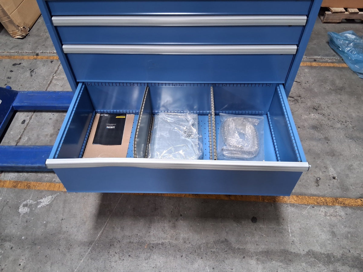 Lista Steel Tool Roller Cabinet 5 Drawers 40-1/4" Wide XSHS07500505MBB