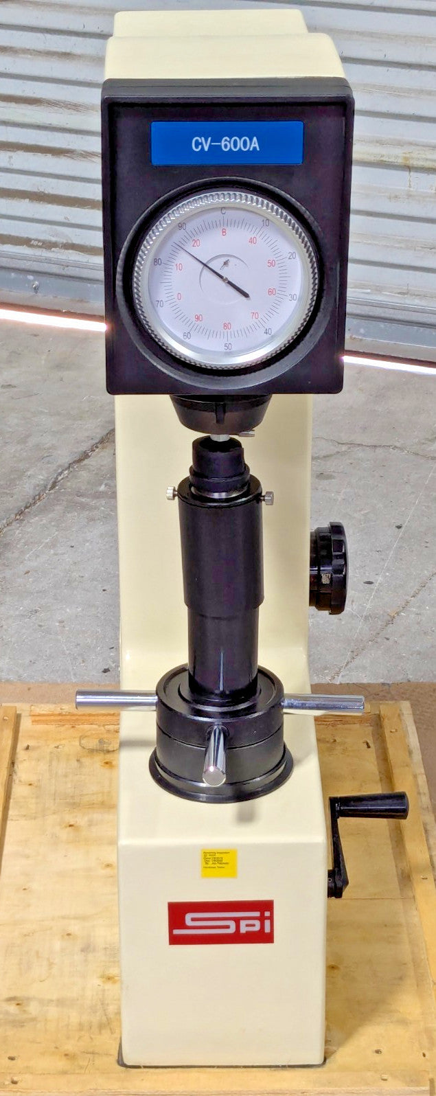 SPI Analog Rockwell Hardness Tester CV600A  A B C F    15-142-3