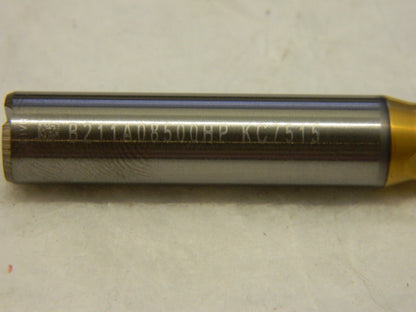 kennametal Jobber Length Drill Bit: 0.3346  Dia, 135 °, Solid Carbide 2257421