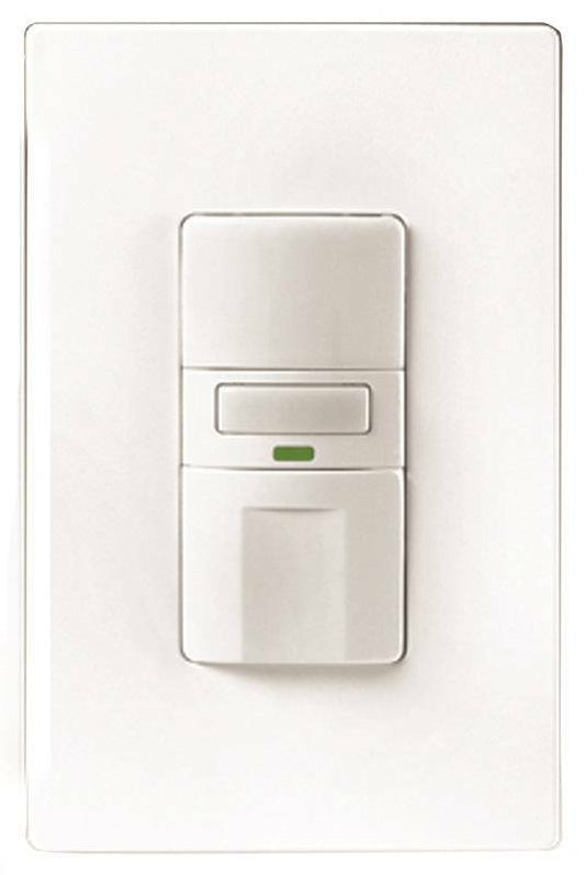 Cooper  1,000 Square Ft. Coverage Infrared Vacancy Sensor Wall Switch VS310U-W