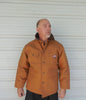 Steiner 30" Chore Coat Thermal Tuff Blanket Lined Button Brown/ Medium  101