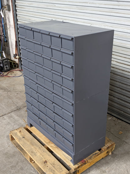 Durham 028-95 Steel Bin Storage Cabinet 60 Drawer 48 x 34 x 17 Parts / Repair
