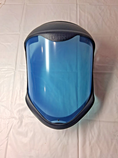 UVEX Bionic Face Shield Clear Polycarbonate Visor Ratchet Headgear 1 S8500