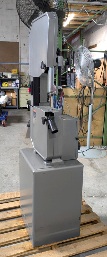 JET J-8201V 14" Metal & Wood Vertical Bandsaw  115v Variable Speed  *Incomplete*