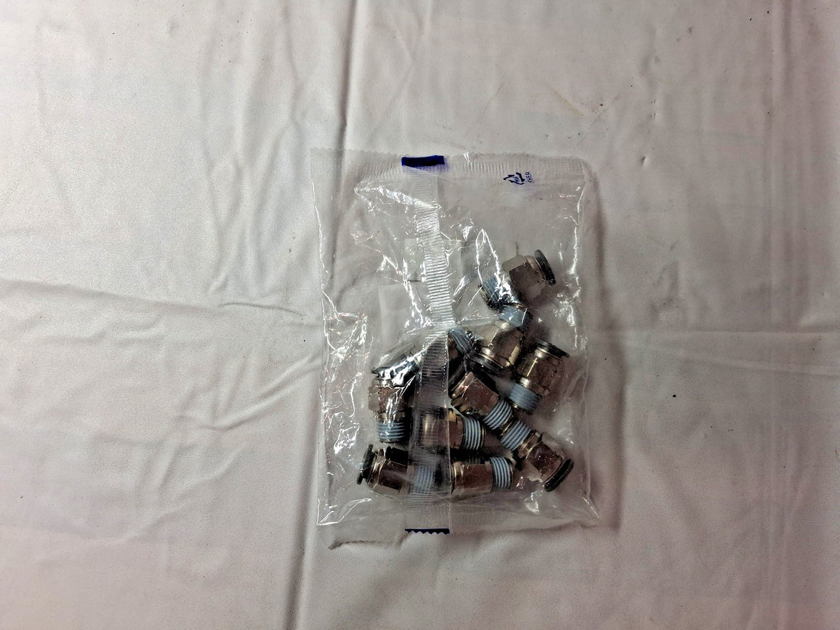 Norgren Push-to-Connect Tubes BSPT Fitting ISO R Connectors QTY10 00350074