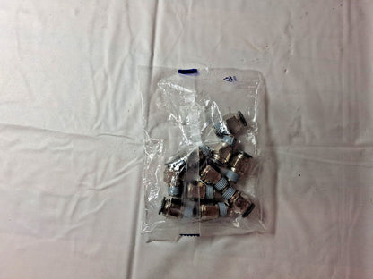 Norgren Push-to-Connect Tubes BSPT Fitting ISO R Connectors QTY10 00350074