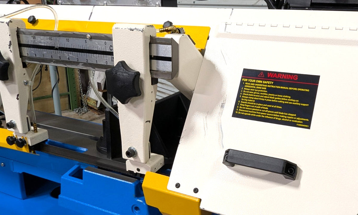 RONG FU 5 x 16" Horizontal Bandsaw Variable-Speed  110V  1.5HP  Never Used!