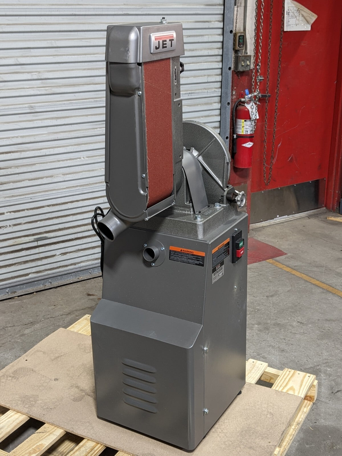 Jet Industrial Combination Sander 48" x 6" Belt / 12" Disc 414551