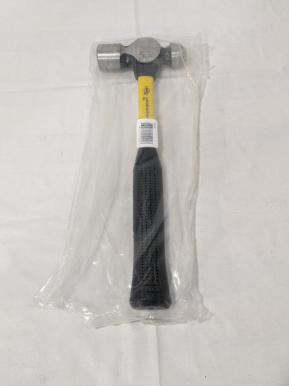 NUPLA Ball Pein Hammer: 20.00 oz Head, High Carbon Steel 21020