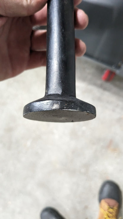 Ames True Temper 1160000 Post Hole Digger Notched, Steel 69" Long Steel Handle