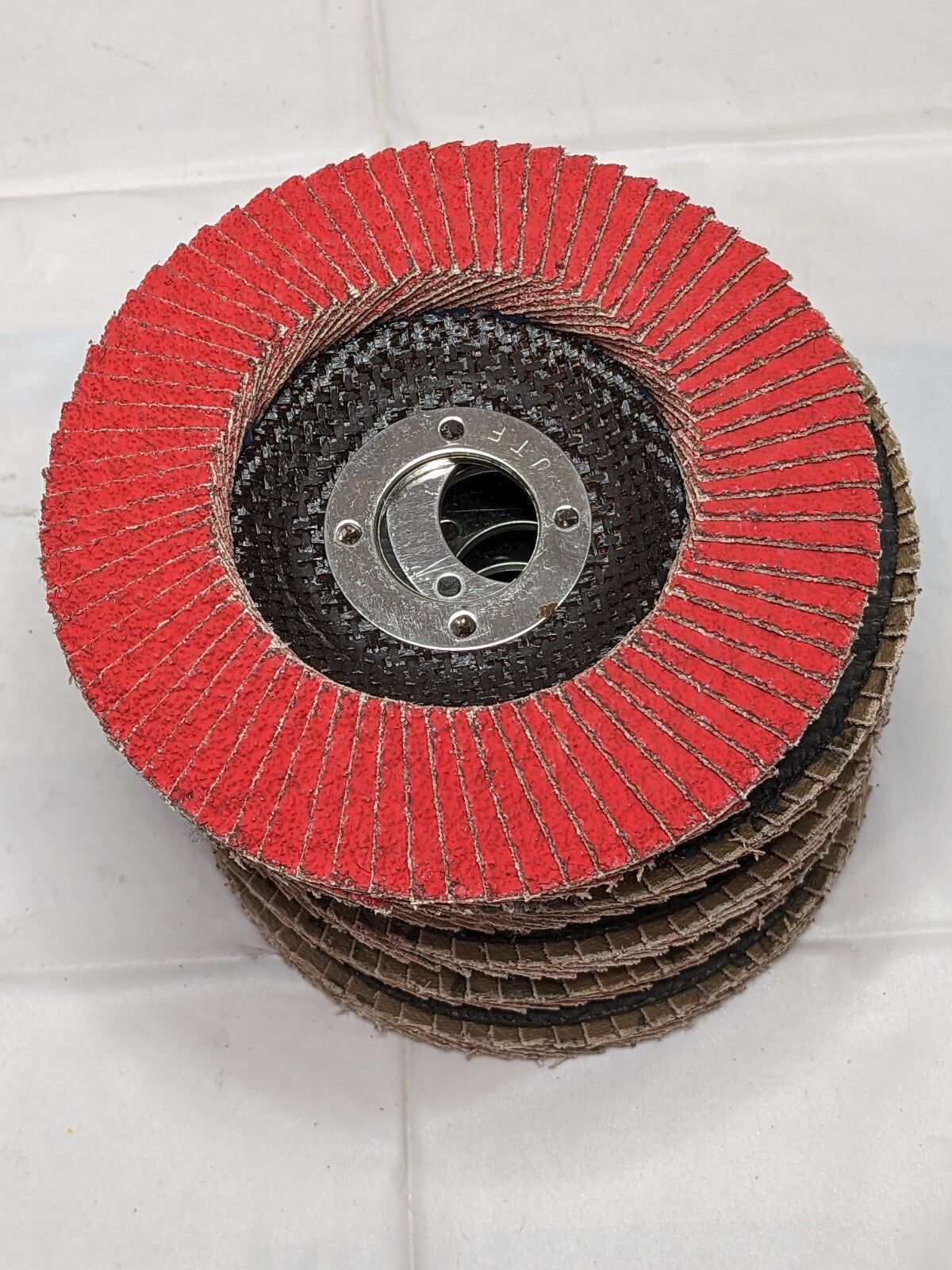 WEILER Flap Disc: 7/8" Hole, 40 Grit, Ceramic, Type 29 Qty 6 50101