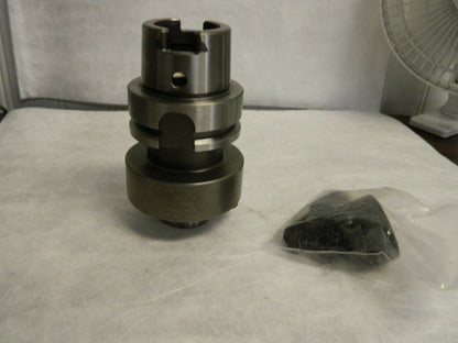 Parlec HSK63A Taper Shank 1-1/4" Pilot Shell Mill Holder H63-12SM2
