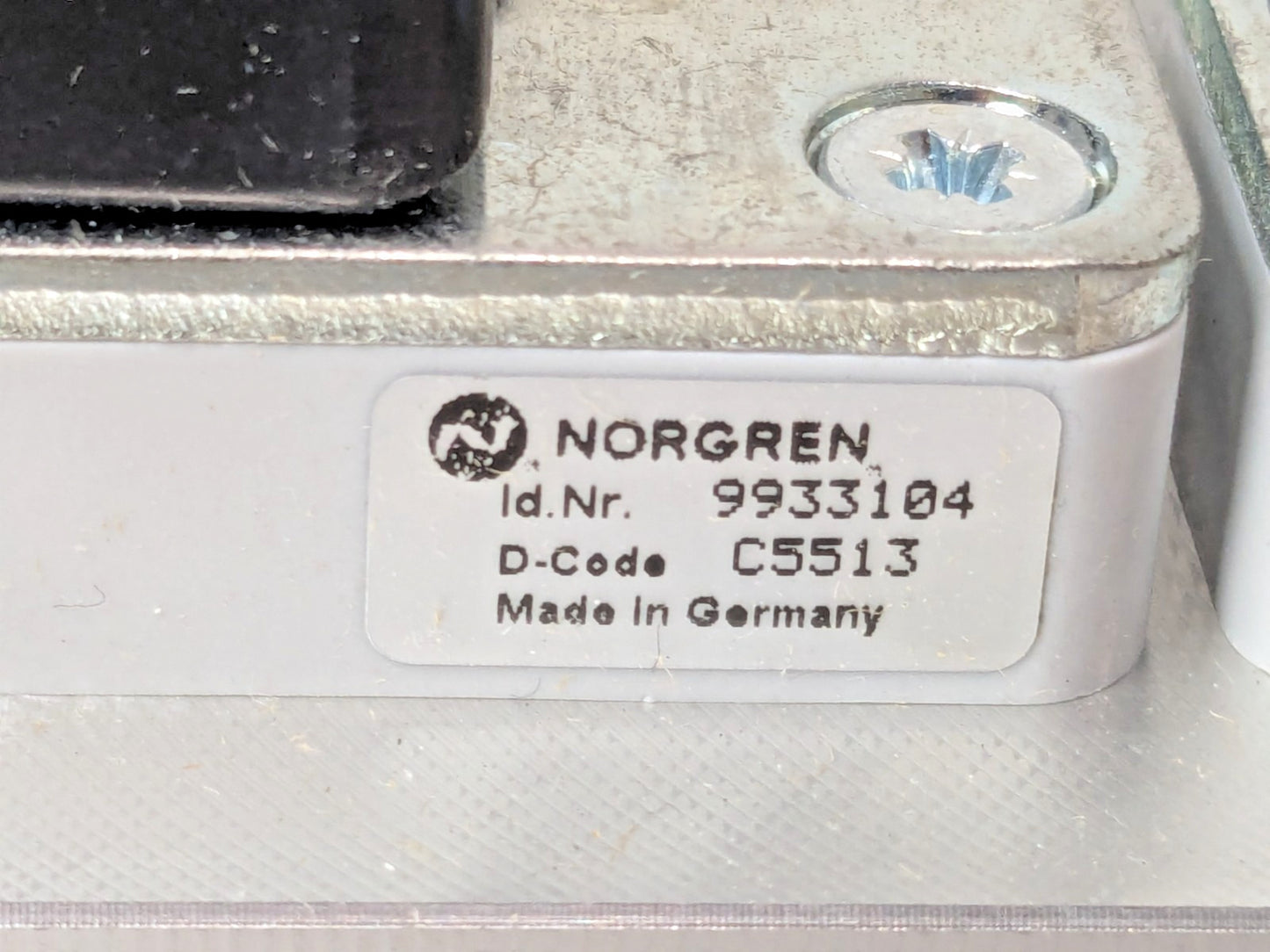 Norgren Press Safety Valve 2 Positions 120VAC 2493039020112060