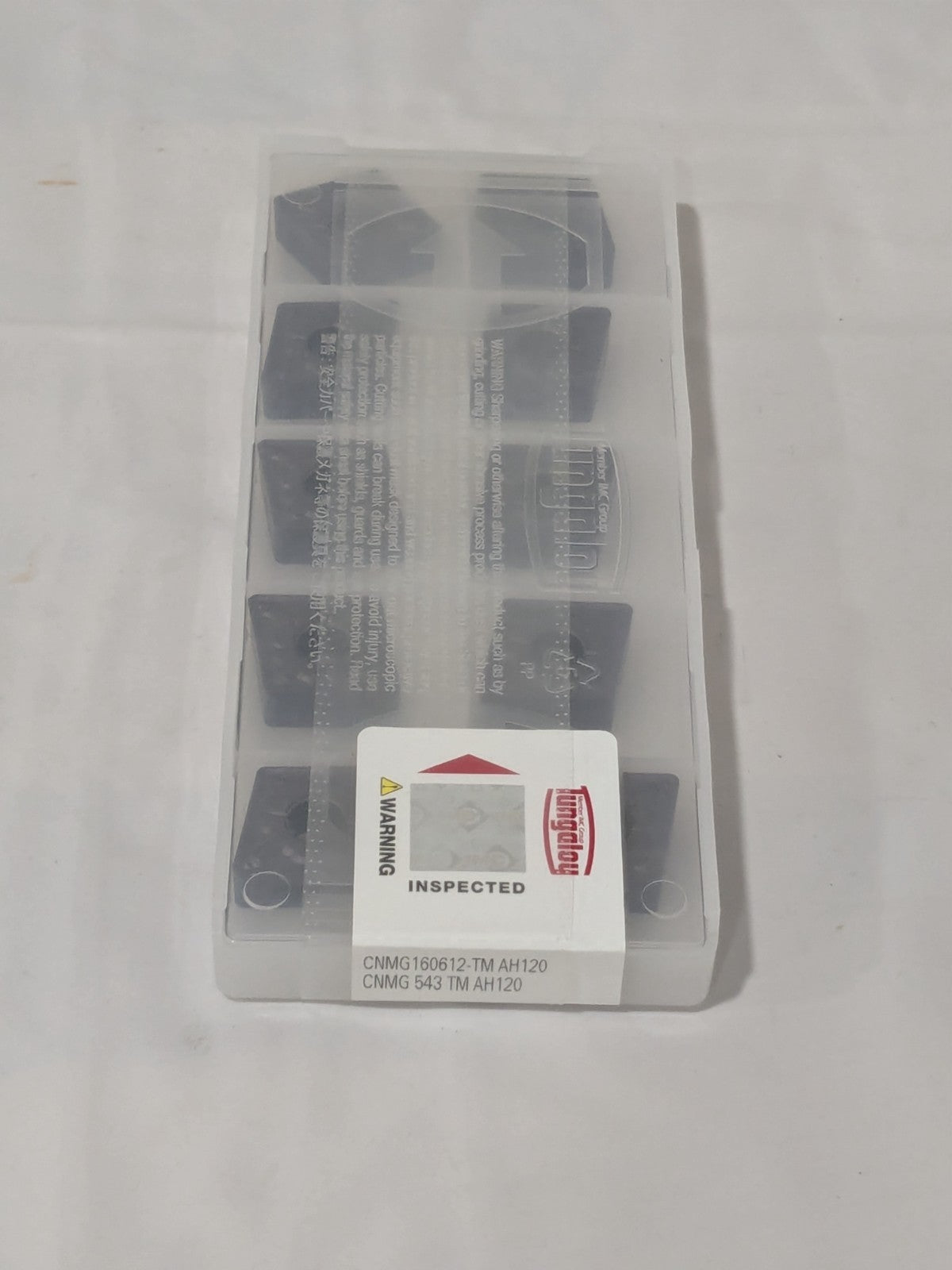 Tungaloy Carbide Turning Insert CNMG 543 TM AH120 Qty 10 6811649