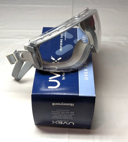 UVEX Stealth  Gray With Clear XTR Lens Safety Goggles  *QTY 2*  S3960C