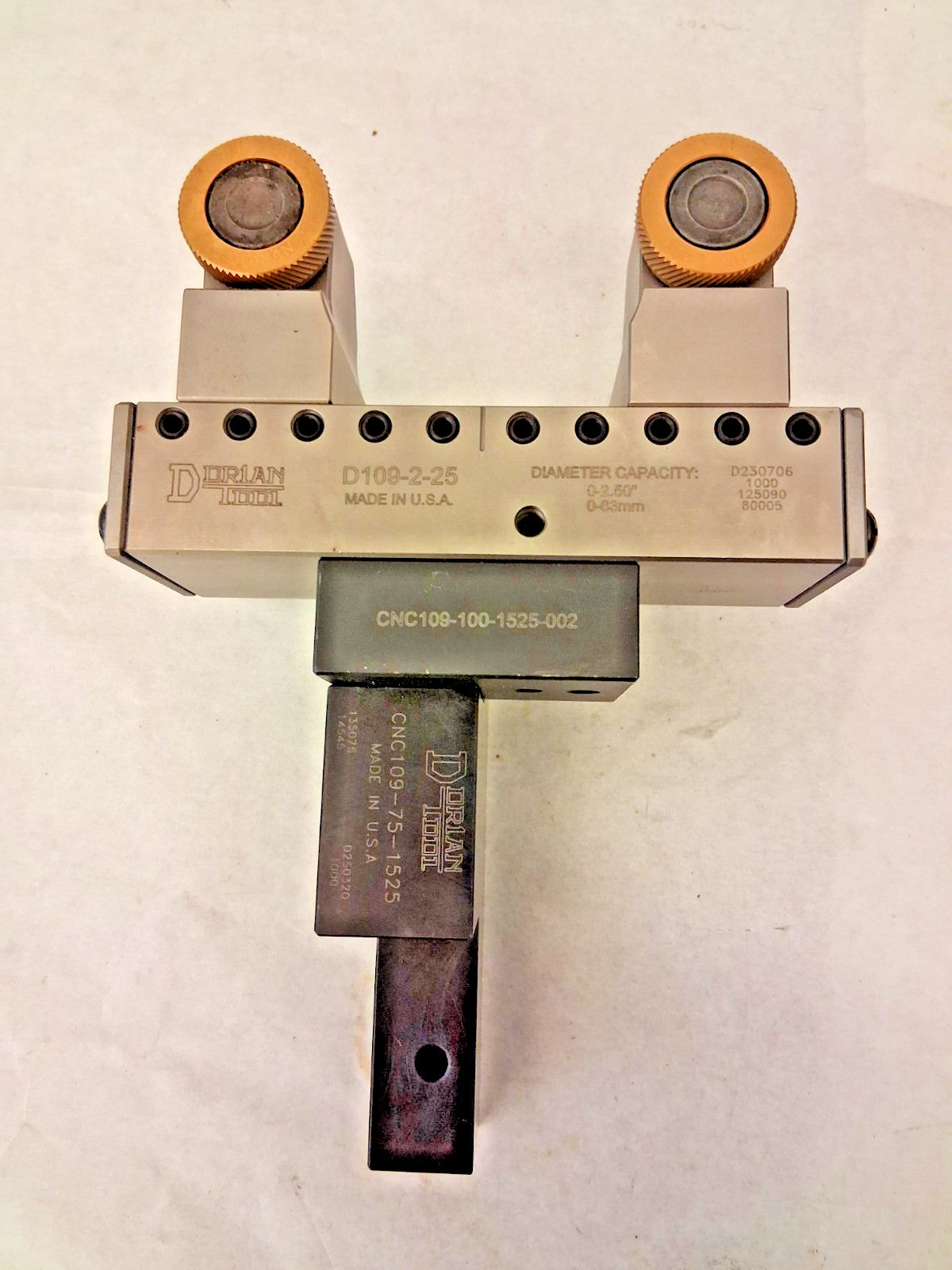 Dorian Tool Scissor and Straddle Type Knurler 6-1/16in OAL 73310121485